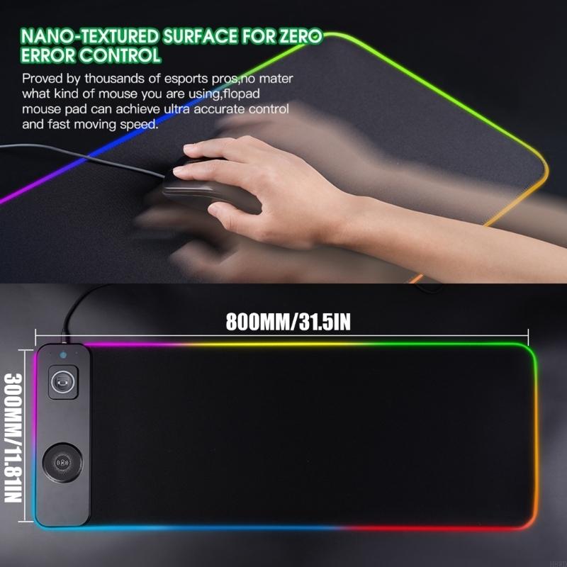Mouse Charging Pad - Draadloos opladen muismat met 31 inch