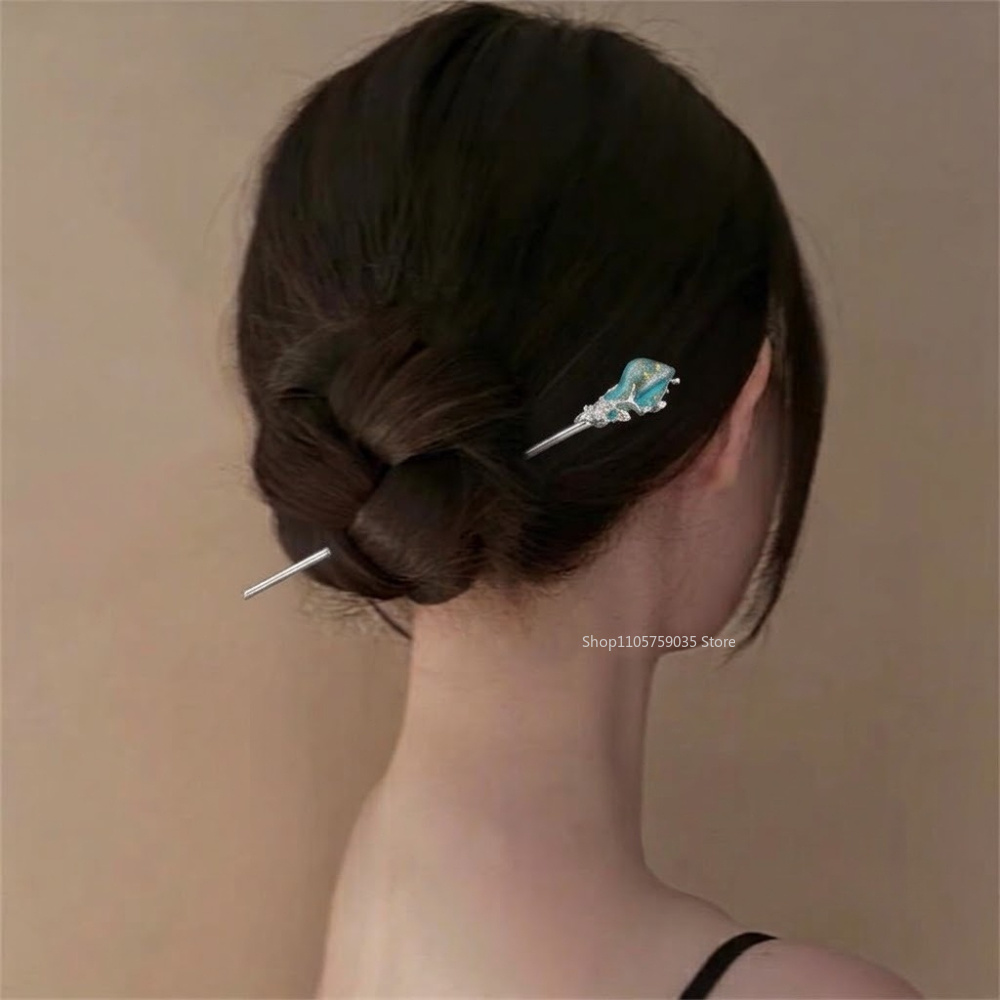 Vintage Tech Accessories - Chinese stijl Hanfu Crystal Hair Stick