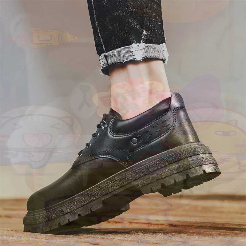 Tech Accessories To Buy - Donker natuurlijk leer Mode-sneakers Tennis Herensneakers