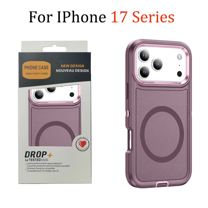 Wireless Charger 3 In 1 - 3in1 Zware Militaire Otter Armor Box