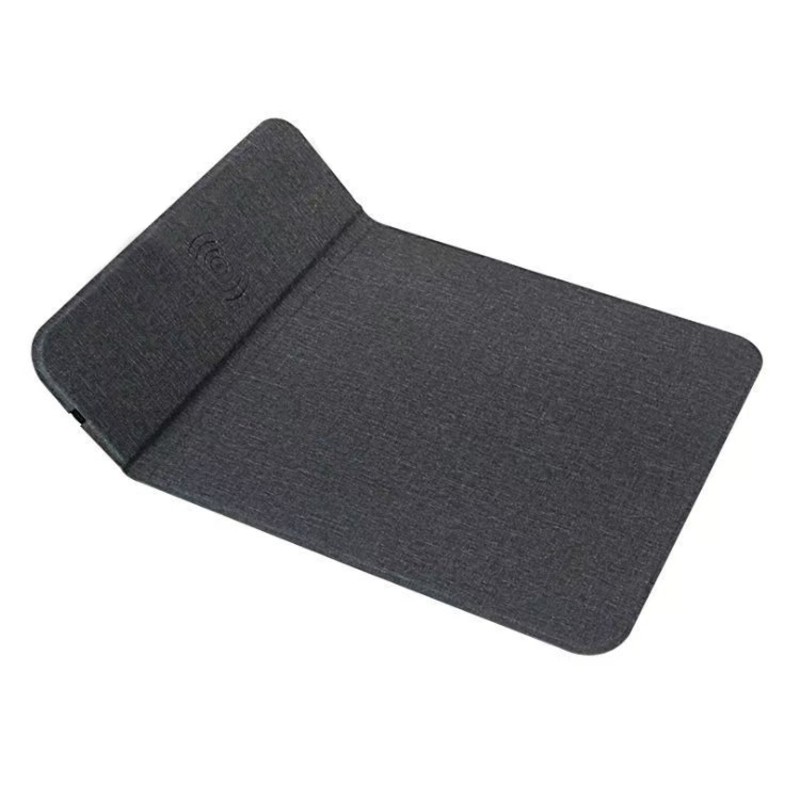 Mouse Charging Pad - A003 Draadloze oplaadmat 15W PU lederen