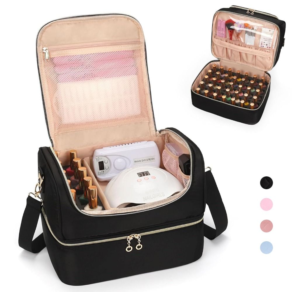 Dubbele laag nagellak opbergta - Tech Woven Accessories recensie en prijs