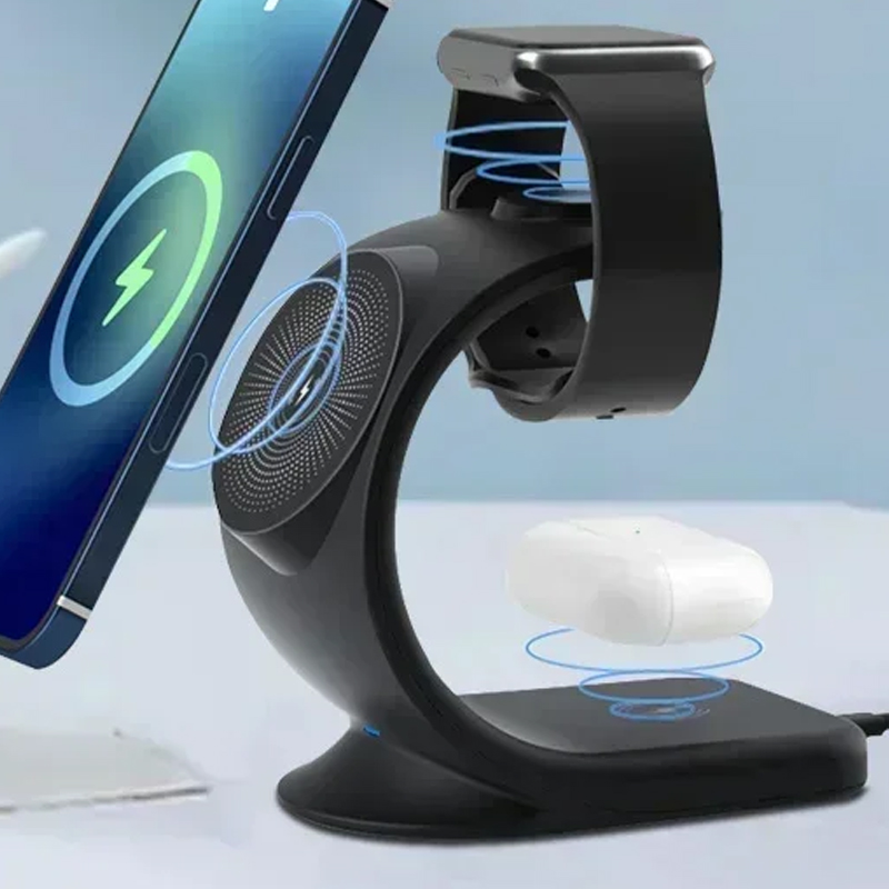 Magnetische draadloze oplader  - Wireless Charger 3 In 1 recensie en prijs