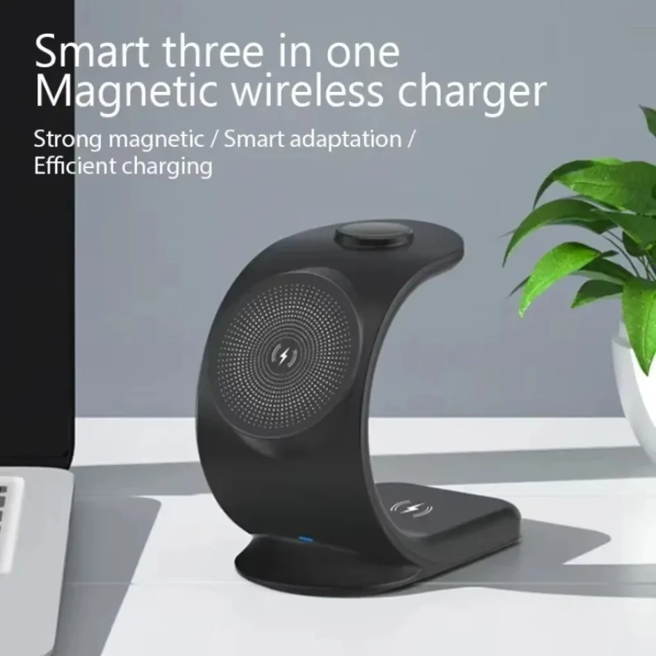 Magnetische draadloze oplader  - Wireless Charger 3 In 1 recensie en prijs