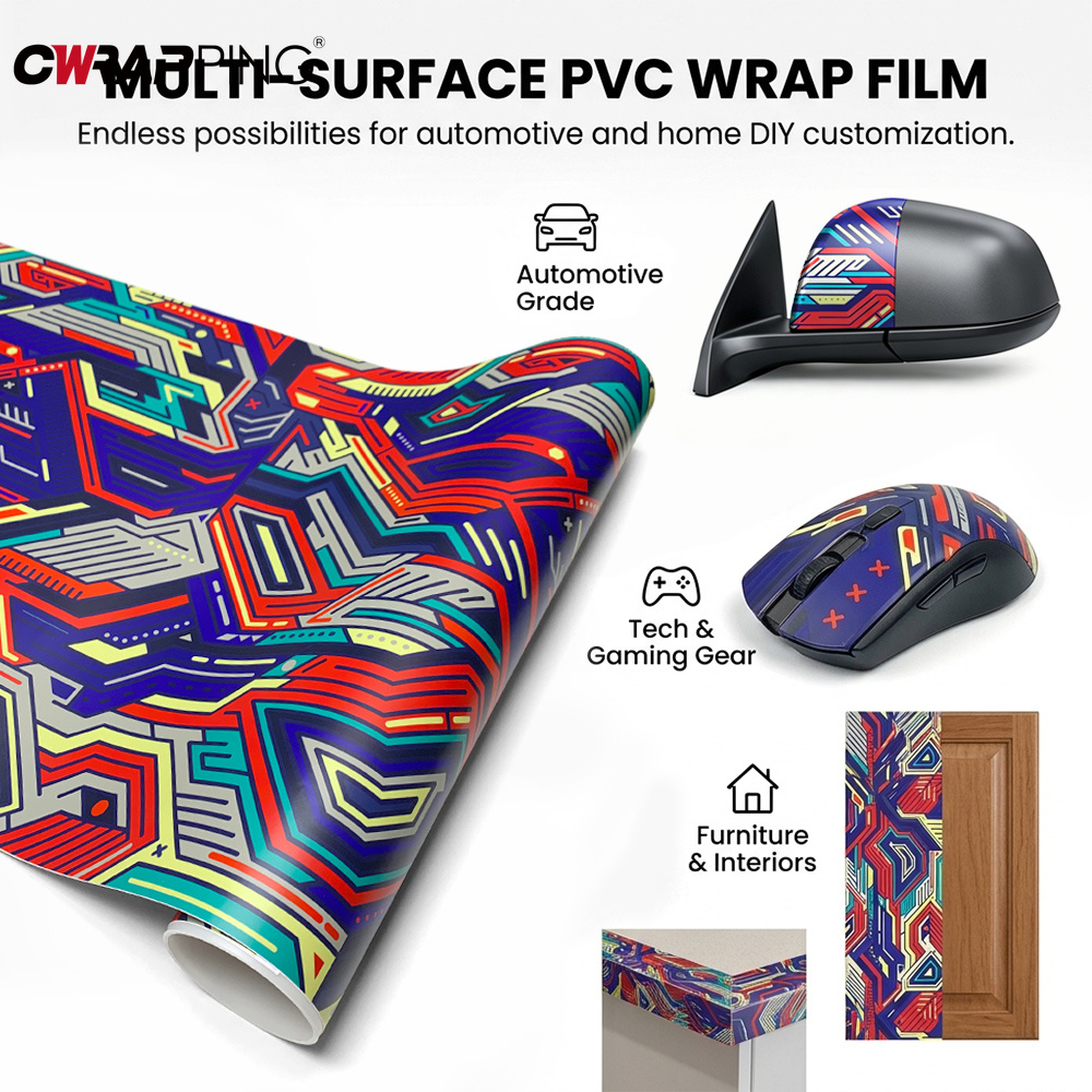 Vinyl wrapfolie retro cyber te - Accessories Tech Pack recensie en prijs
