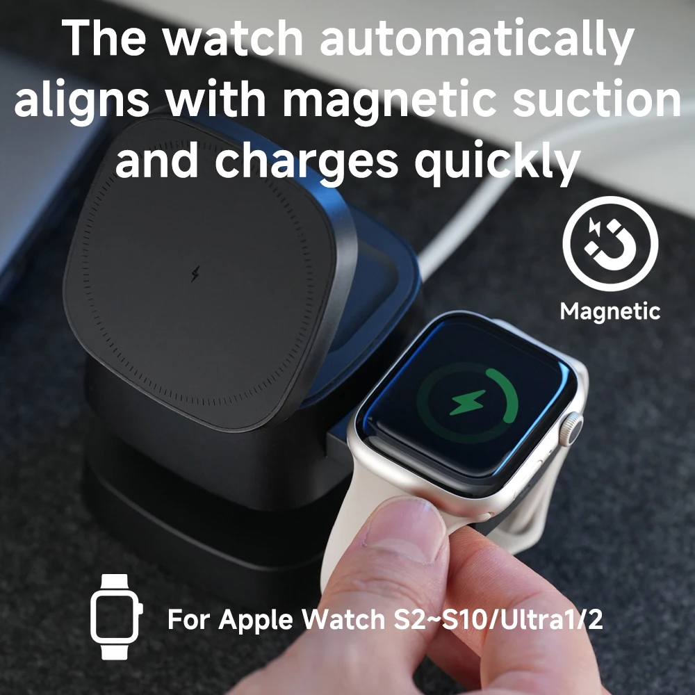 Magnetische 3-in-1 draadloze o - Wireless Charger 3 In 1 recensie en prijs
