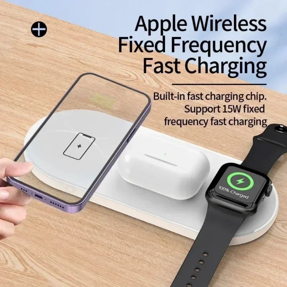 3-in-1 draadloos oplaadstation - Wireless Charger 3 In 1 recensie en prijs