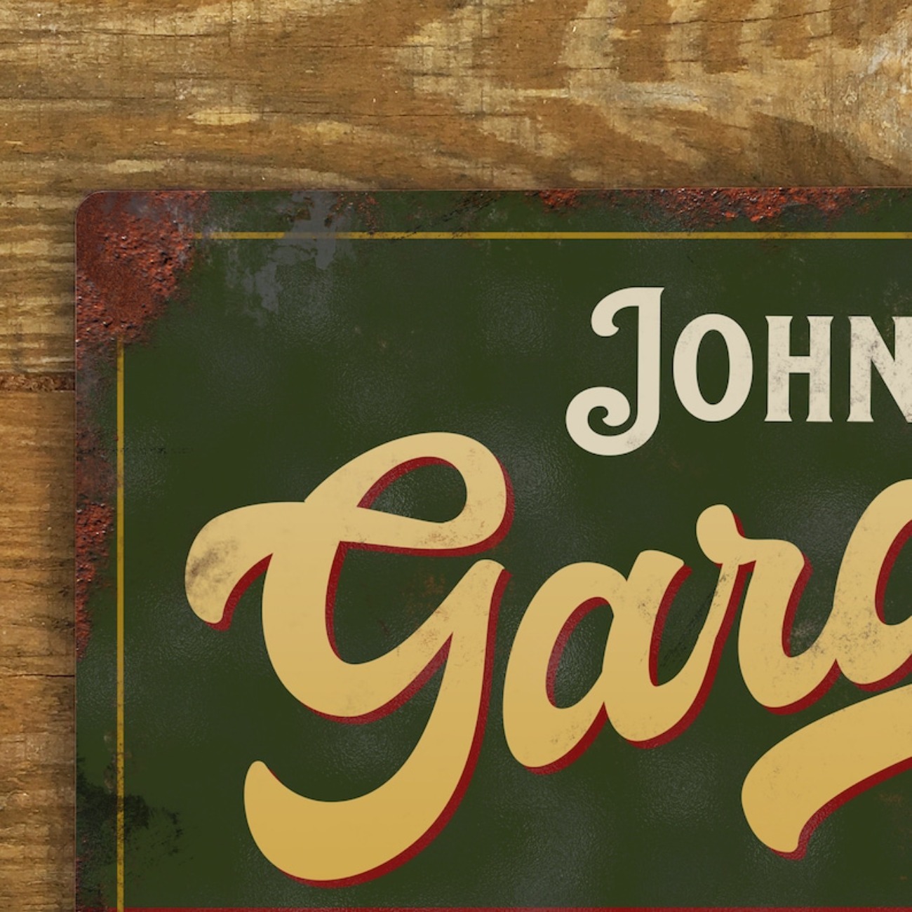 Op maat gepersonaliseerd garag - Vintage Tech Accessories recensie en prijs