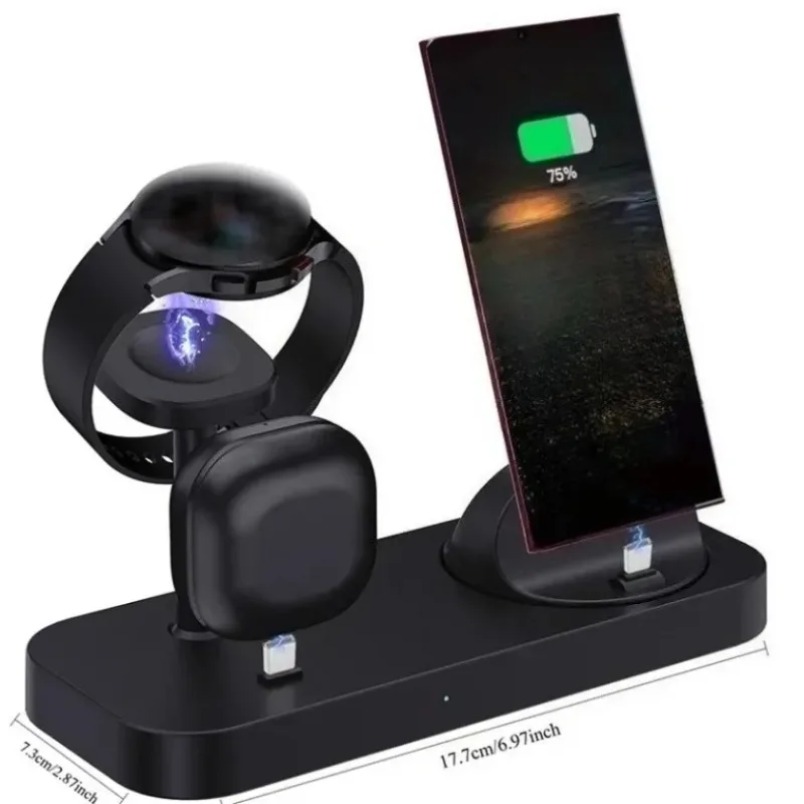 3-in-1 draadloze oplader met d - Wireless Charger 3 In 1 recensie en prijs
