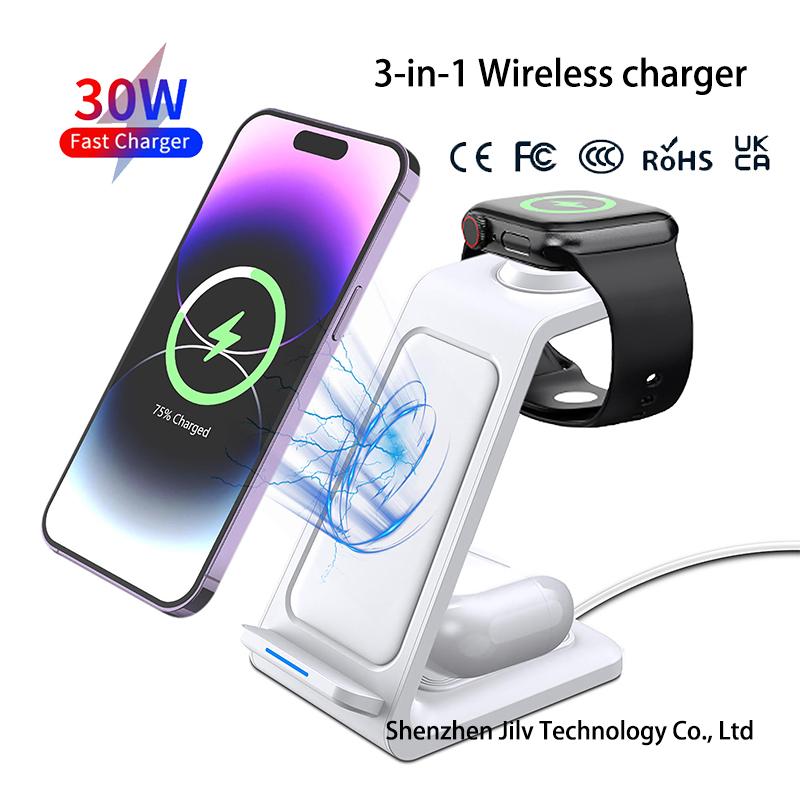 15W 3-in-1 draadloze oplaadsta - Wireless Charger 3 In 1 recensie en prijs